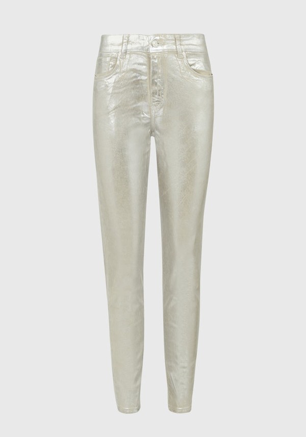 Miller Mid-Rise Foil Jeans