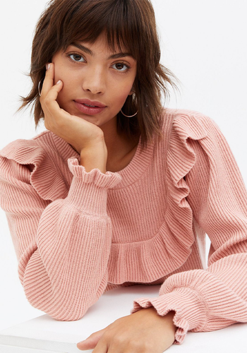 Frill Yoke Jumper