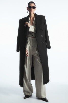 Oversized Double Breasted Wool Coat from COS
