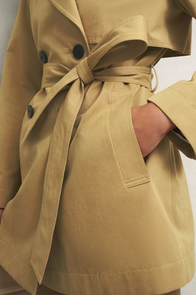 Norma Double Breasted Trench Coat from Hobbs