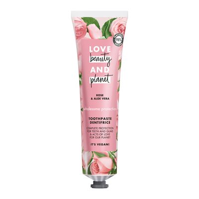 Wholesome Protection Rose & Aloe Vera Toothpaste 