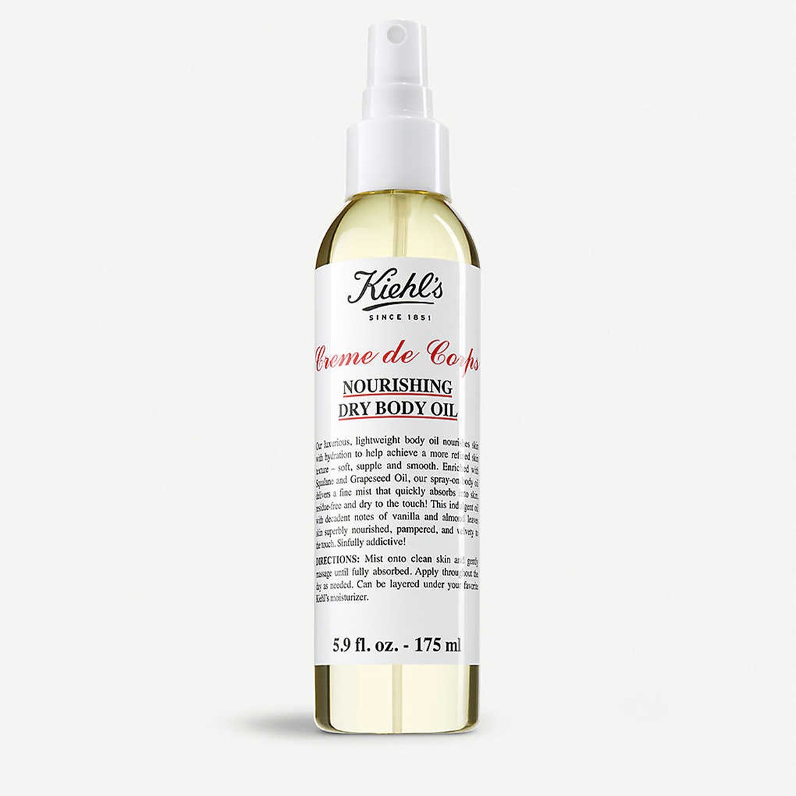 Crème de Corps Nourishing Dry Body Oil from Kiehl's