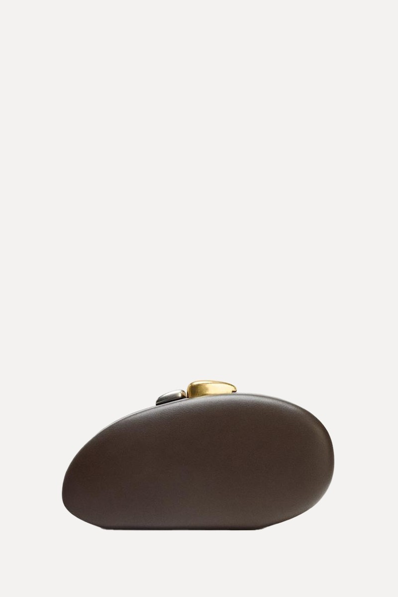 Metallic Closure Clutch