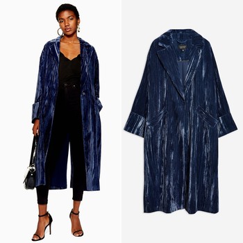 Velvet Duster Coat