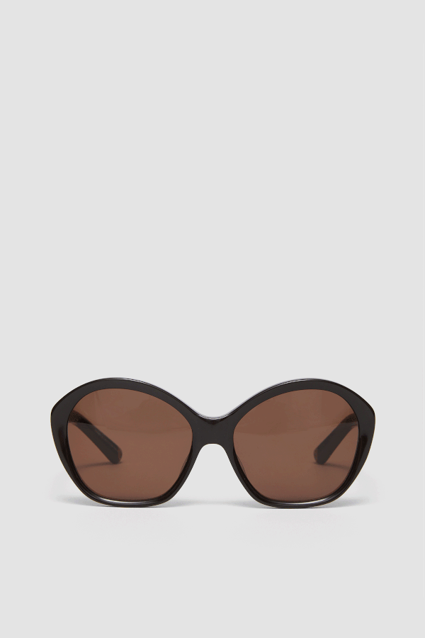 Oversized Round Frame Sunglasses