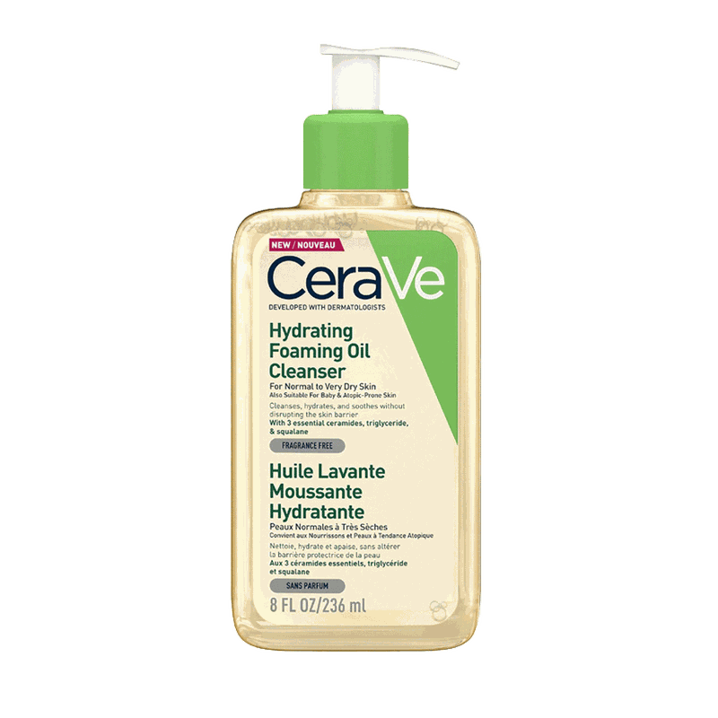 Hydrating Foaming Oil Cleanser from CeraVe 