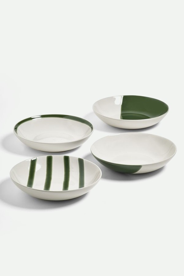 Set of 4 Pasta Bowls 