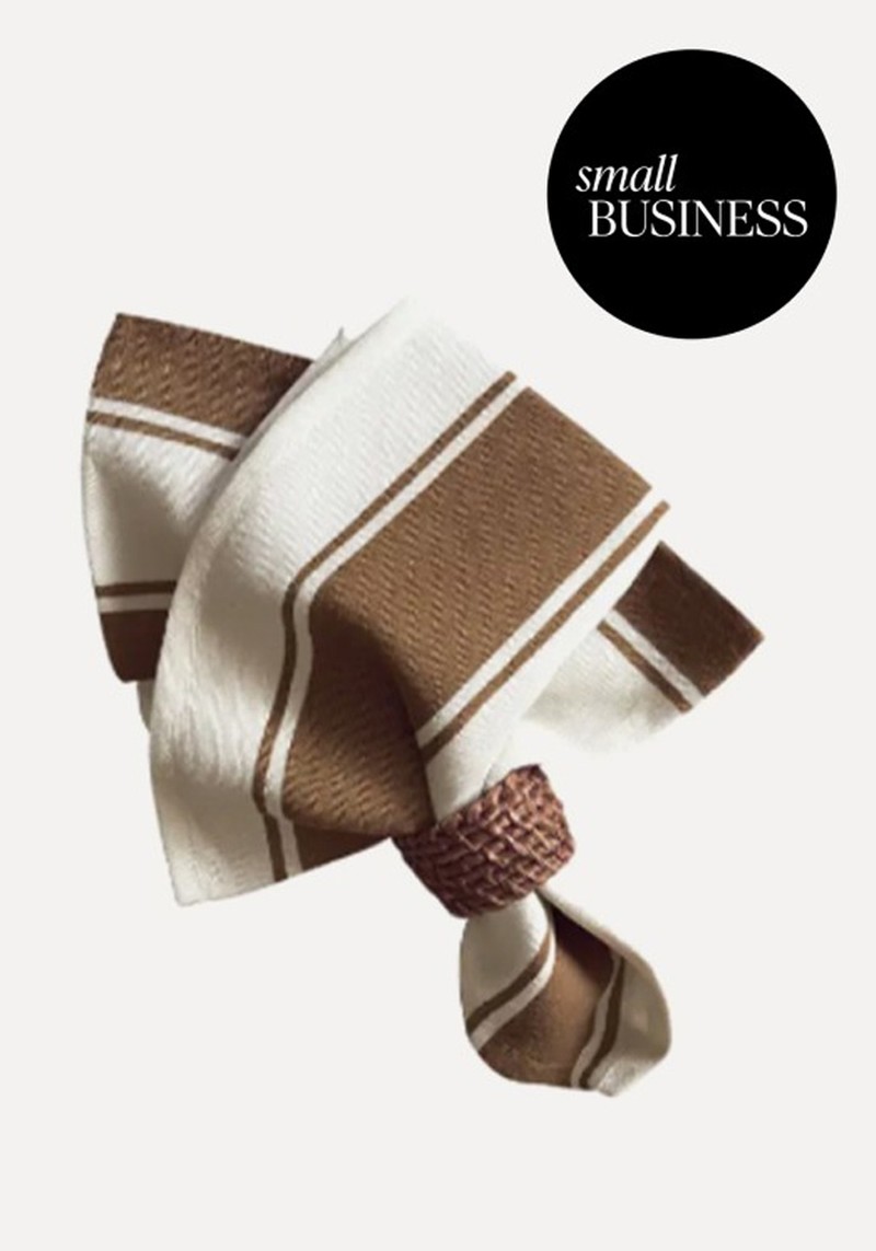 Murano Stripe Cotton Napkins 