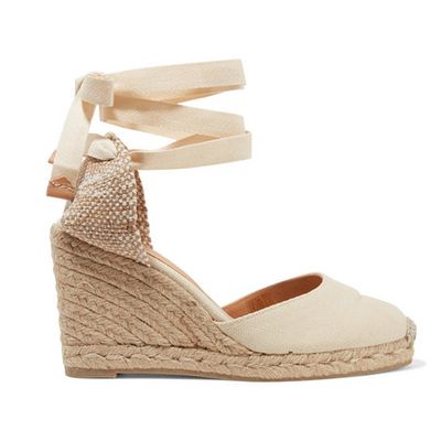 Carina 80 Canvas Wedge Espadrilles from Castañer