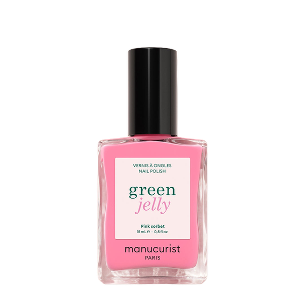 Green™ Jelly Natural Nail Polish In 'Pink Sorbet' from Manucurist