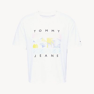Cropped Surf Logo T-Shirt from Tommy Jeans