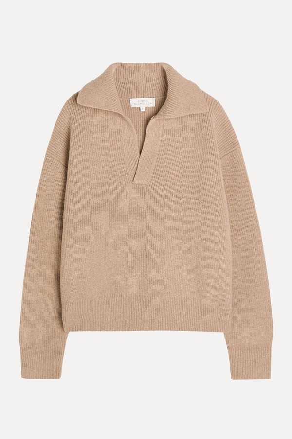 Nash Ribbed Merino Wool Jumper from STUDIO NICHOLSON