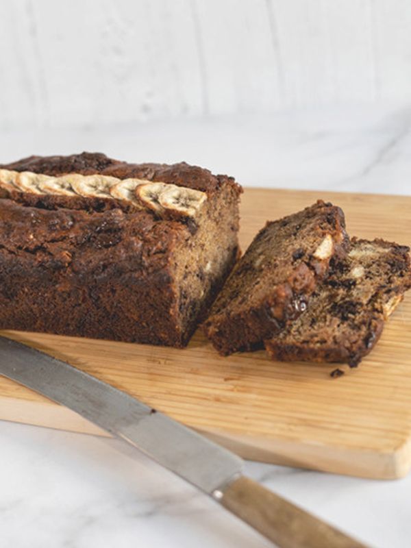 Vegan Buckwheat, Banana & Chocolate Chip Loaf 