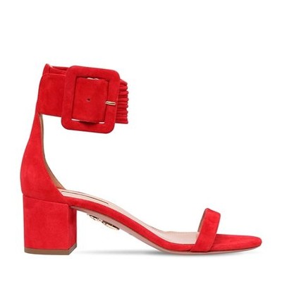 Casablanca Suede Sandals from Aquazzura