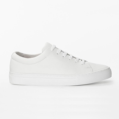 Flora Leather Trainers from John Lewis