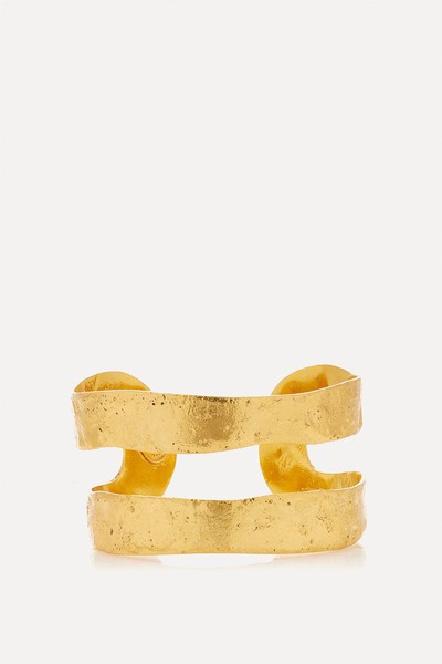 Bianca 22K Gold-Plated Cuff from Sylvia Toledano