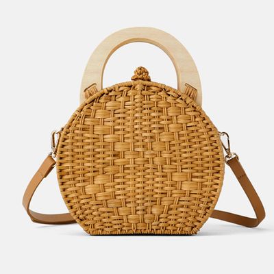 Natural Handbag from Zara