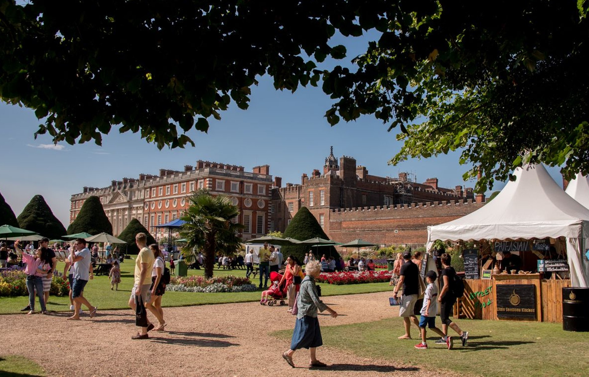 Hampton Court Palace Food Festival, East Molesey