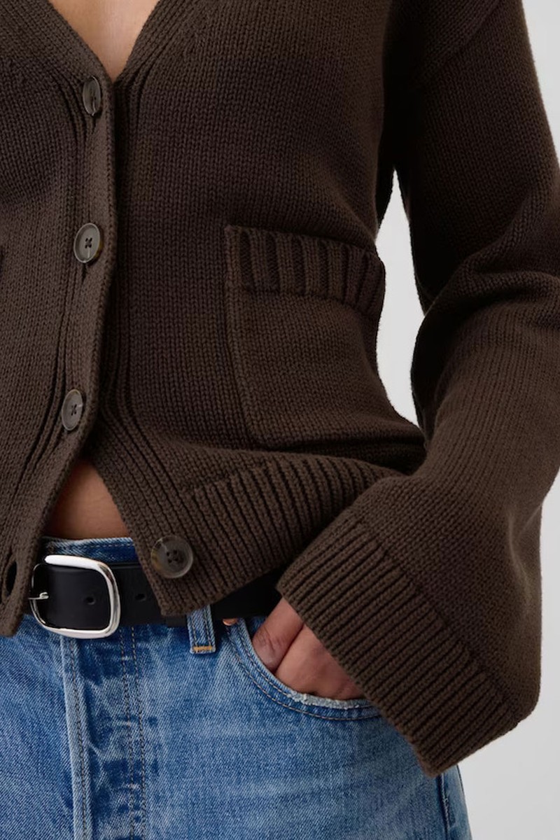 V-Neck Pocket Cardigan from GAP