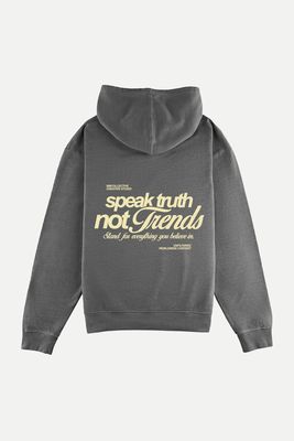 Speak Truth Not Trends Hoodie from BMCollective