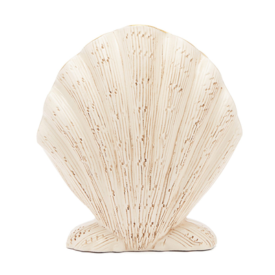 Amelie Ceramic Shell Vase from Aerin