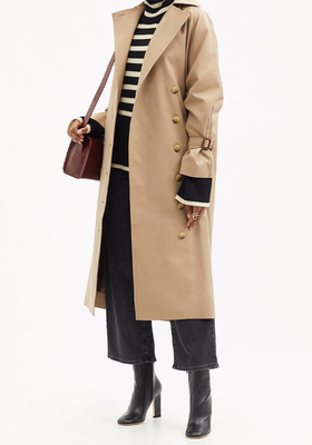 Double-Breasted Cotton-Blend Gabardine Trench Coat  from Toteme