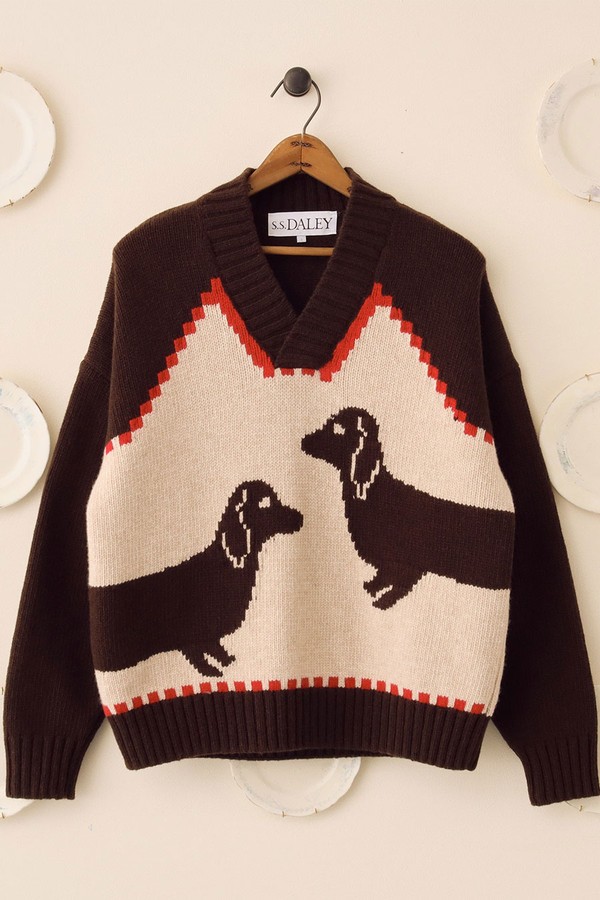 'Harold' V-Neck Sweater