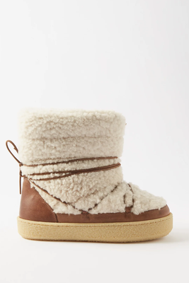 Zimlee Shearling Snow Boots from Isabel Marant