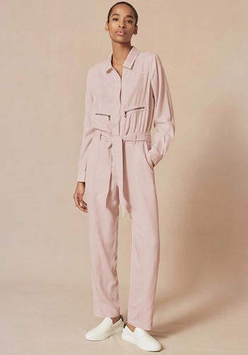 Fluid Zip Up Jumpsuit from Me + Em