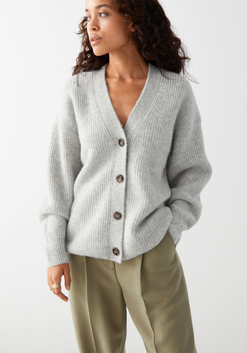 Oversized Alpaca Blend Cardigan from & Other Stories