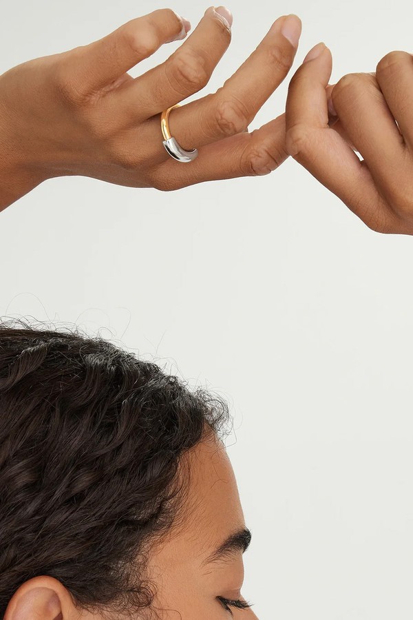 Mixed Tube Ring from Mejuri