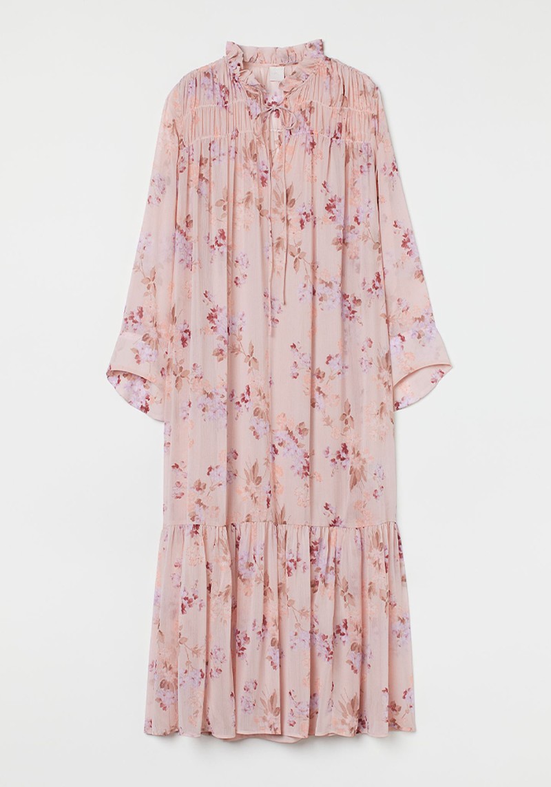 Long Chiffon Dress from H&M