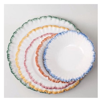 Six French Faience Plates from By Alice