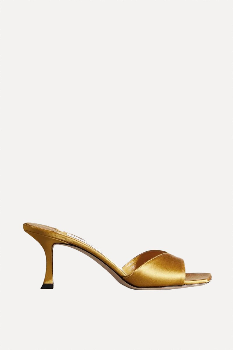 Skye 70mm Satin Mules from JIMMY CHOO