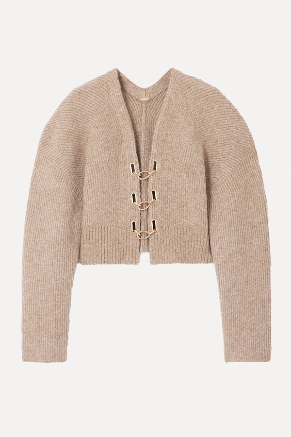 Mayalu Ribbed-Knit Cardigan from Cult Gaia 