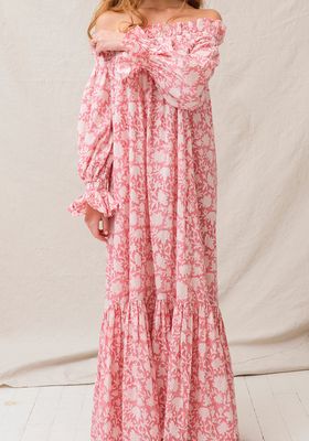 Astrid Dress Pink Dahlia