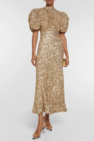 Sequined Midi Dress from Rotate