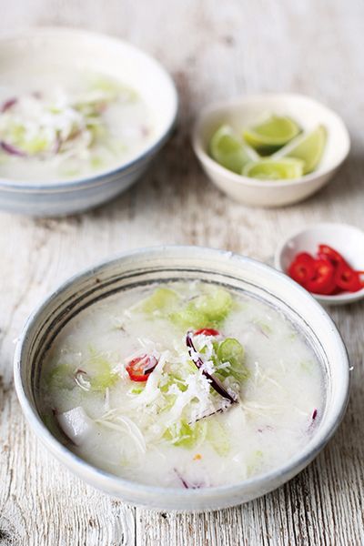 Coconut Lime Chicken Soup