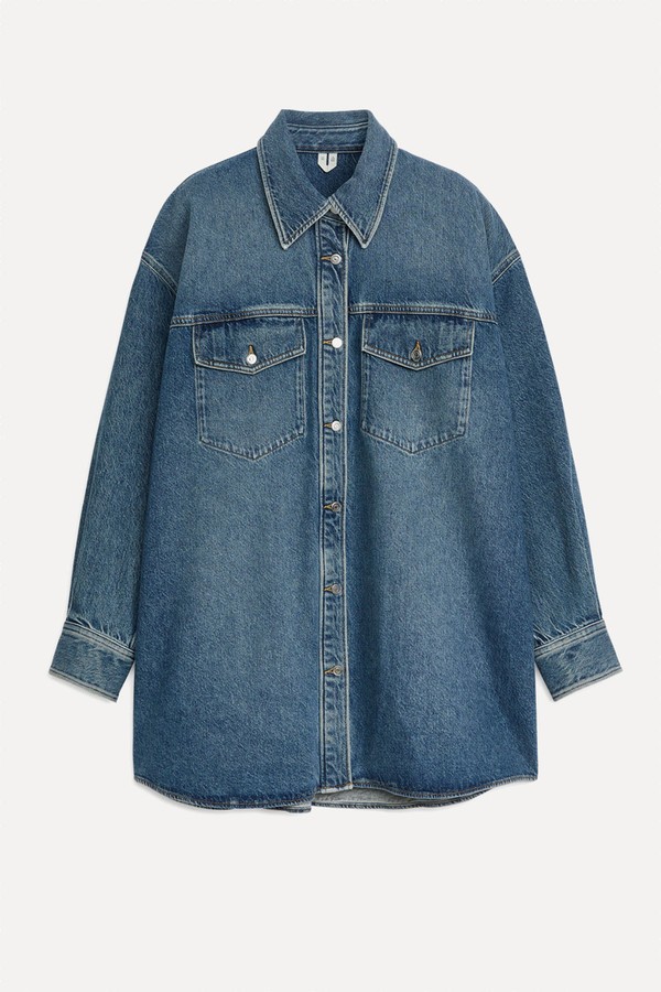Oversized Denim Shirt from ARKET