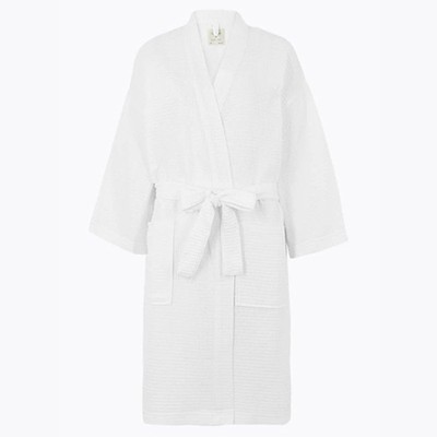 Cotton Flexifit™ Waffle Dressing Gown