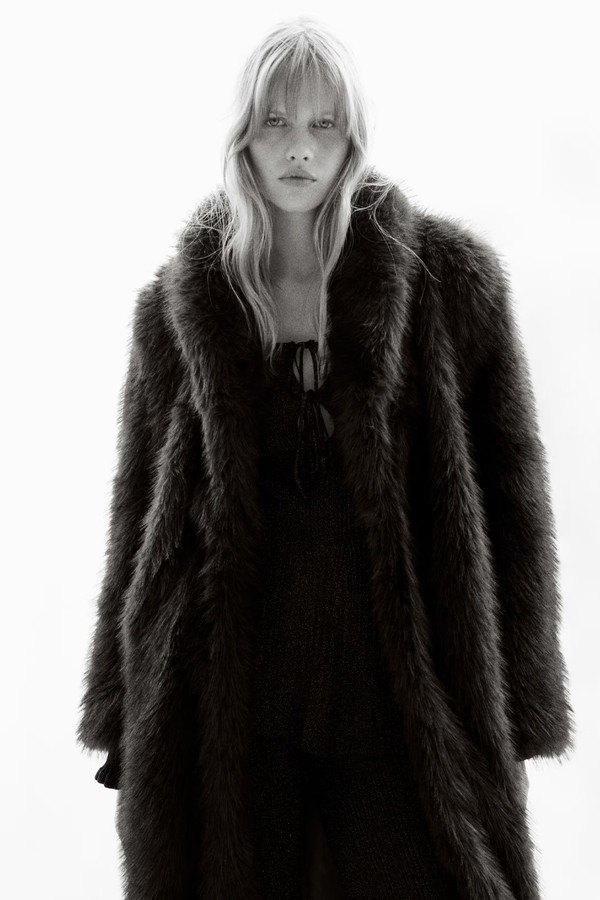 Faux Fur Coat from H&M