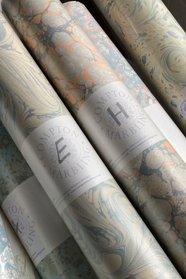 Paper Bundles from Compton Marbling
