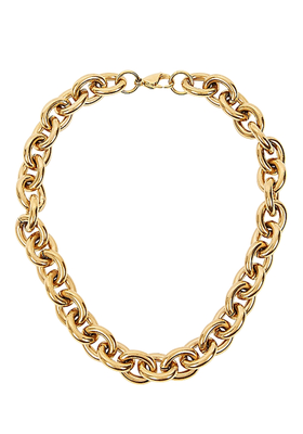 Alexandria Gold-Plated Chain Necklace from Fallon