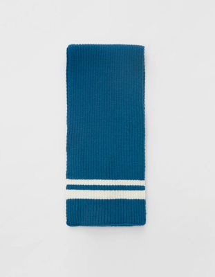 Striped Knitted Scarf from Zara