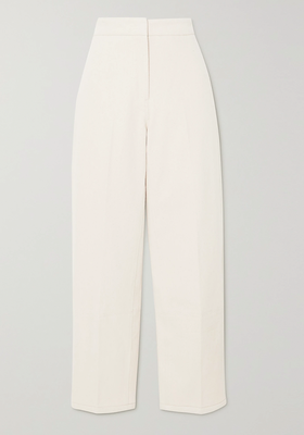 Cotton-Twill Tapered Pants from Lvir