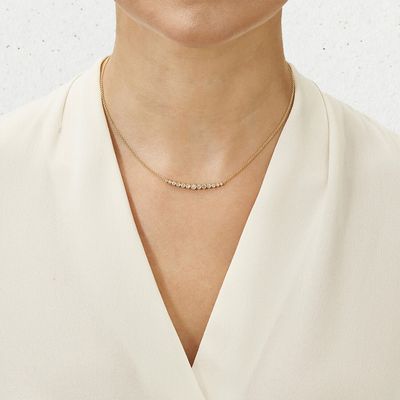 Demi Diamond Necklace, £1,550