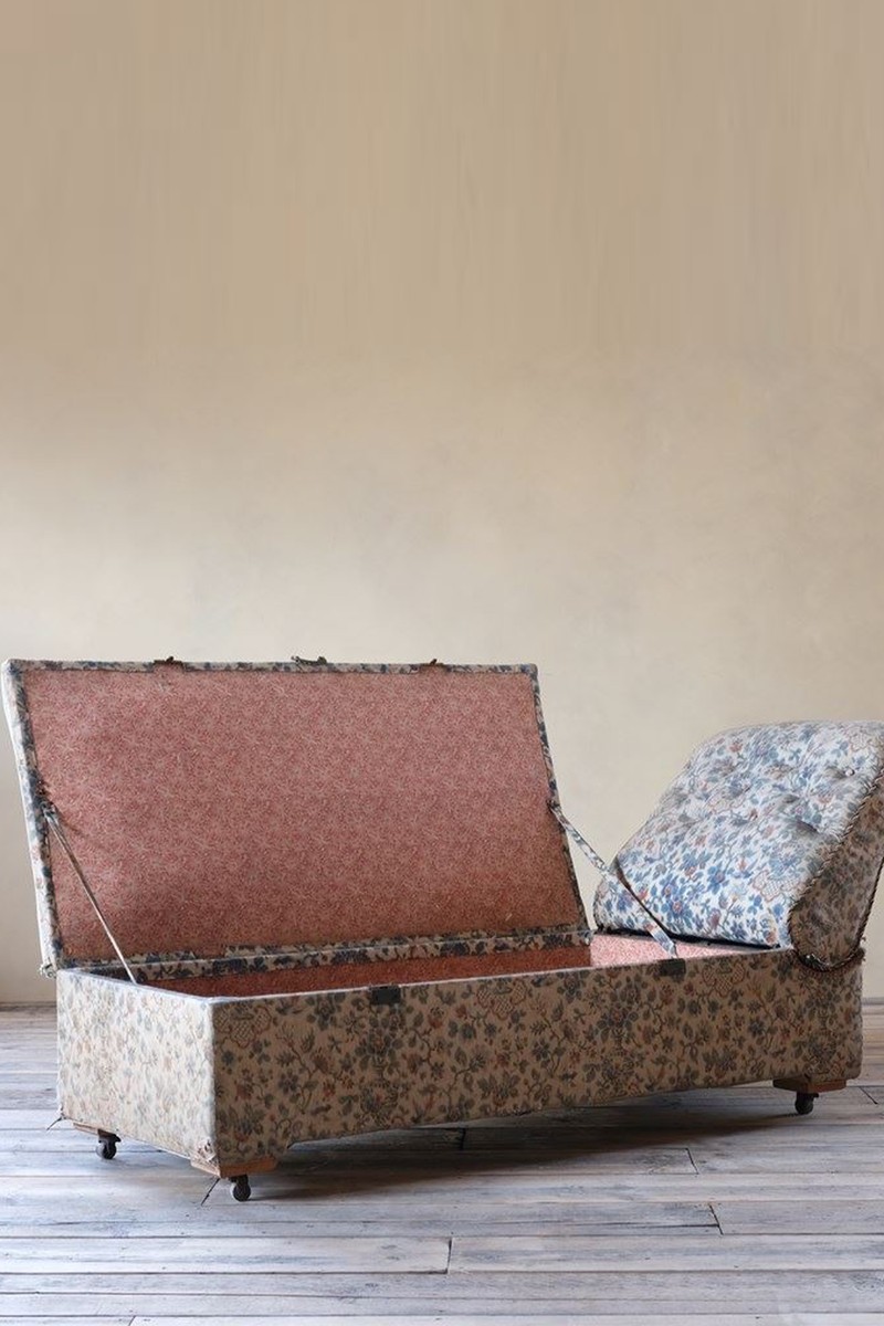 19th Century Storage Daybed Ottoman from Desired Effect Antiques