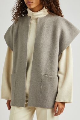 Alpaca-Blend Vest from Lauren Manoogian