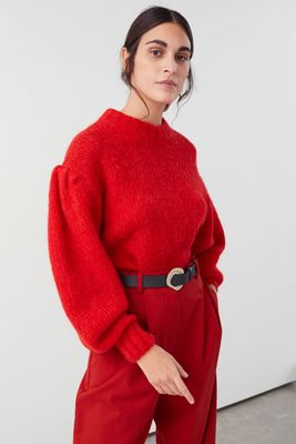 Wool Blend Puff Sleeve Sweater from & Other Stories