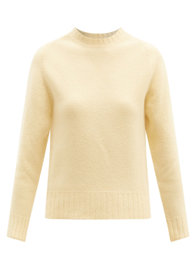 Cropped Boiled Merino-Wool Sweater from Jil Sander